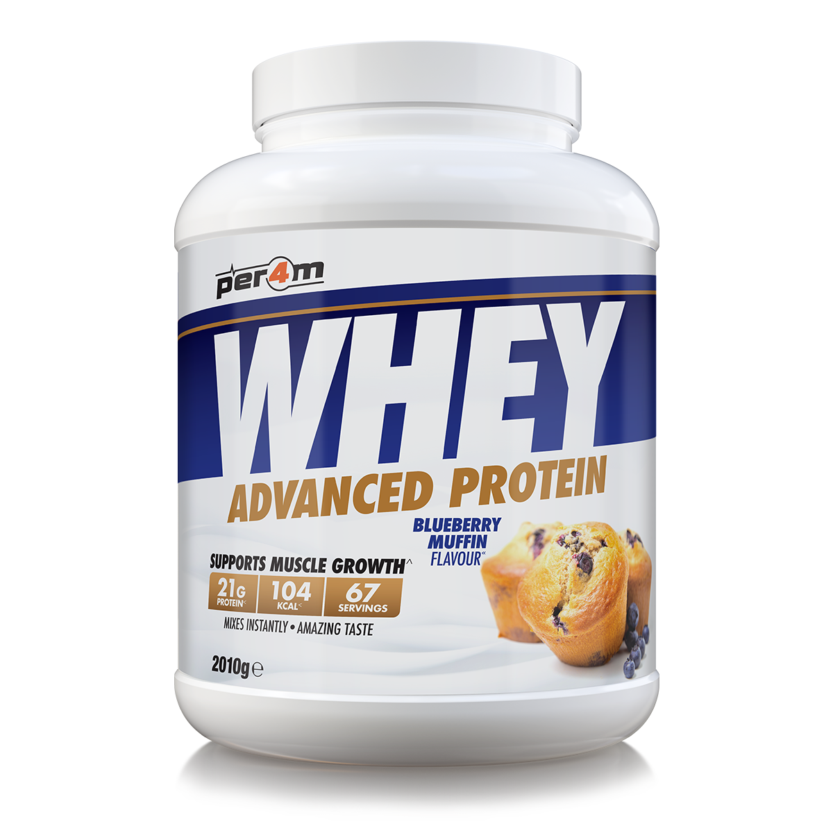 Per4m Advanced Whey Protein 2.01kg - Blueberry Muffin