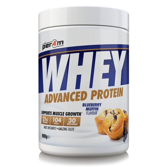 Per4m Advanced Whey Protein 900g Blueberry Muffin