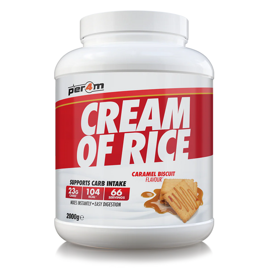 Per4m Cream of Rice 2kg Caramel Biscuit