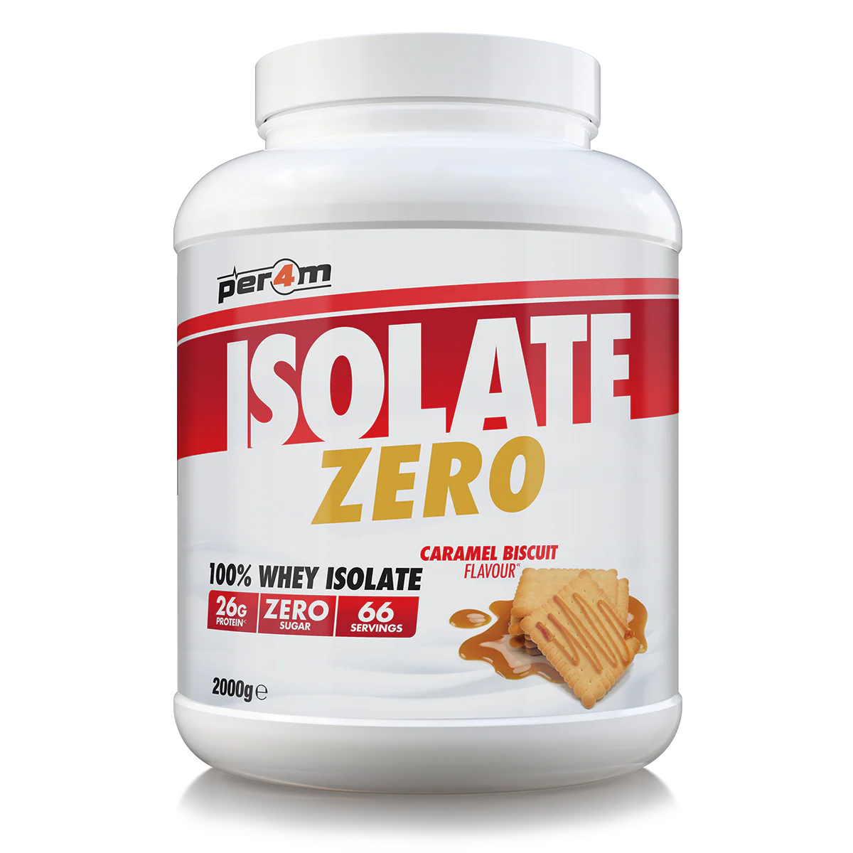 Per4m Isolate Zero 2kg Caramel Biscuit