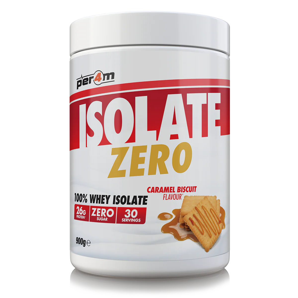 Per4m Isolate Zero 900g Caramel Biscuit