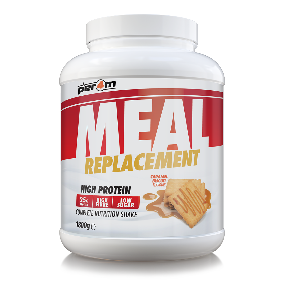 Per4m Meal Replacement 1.8kg - Caramel Biscuit