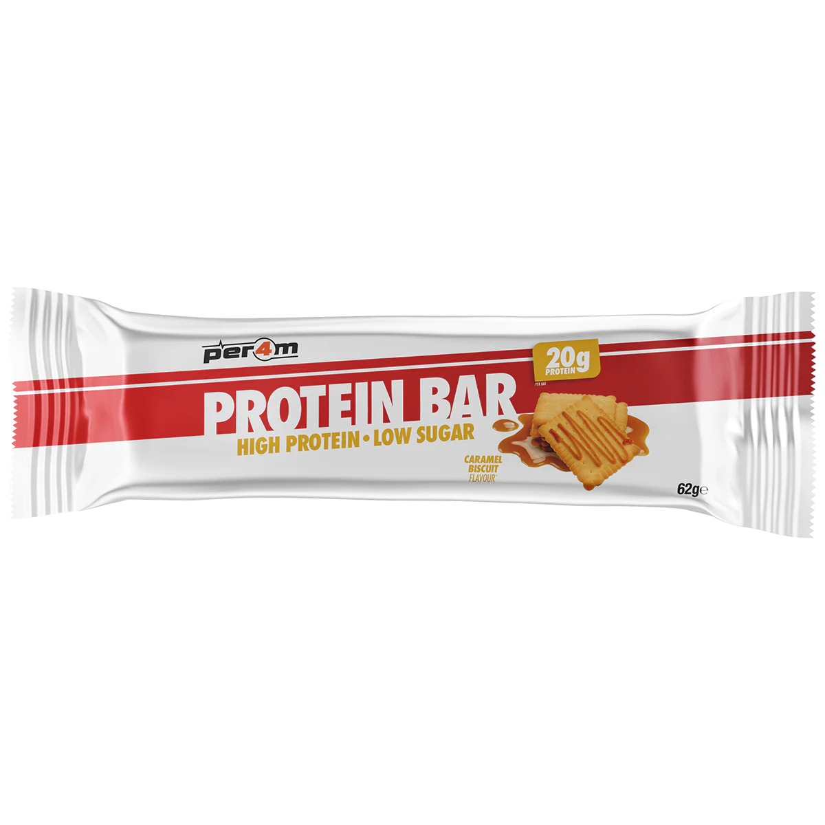 Per4m Protein Bar 62g Caramel Biscuit