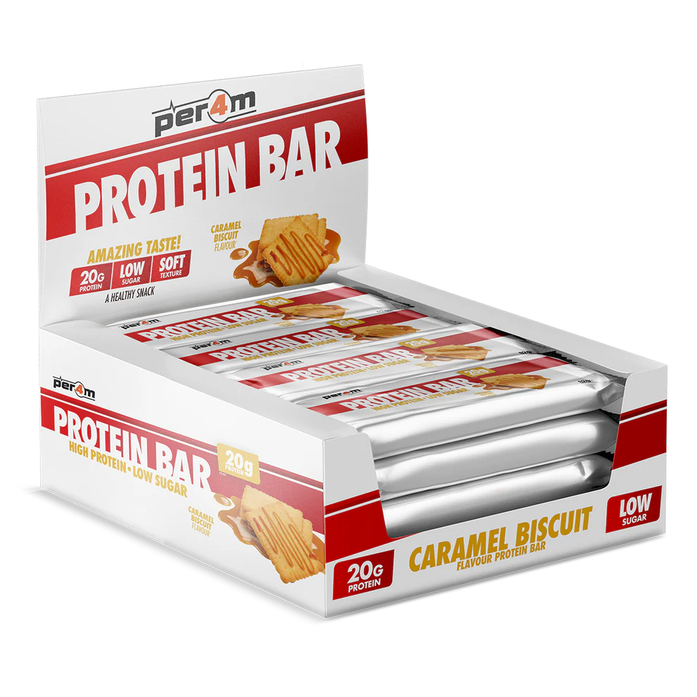 Per4m Protein Bar  12x62g Caramel Biscuit
