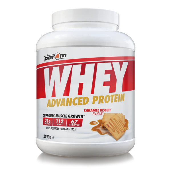 Per4m Advanced Whey Protein 2.01kg Caramel Biscuit