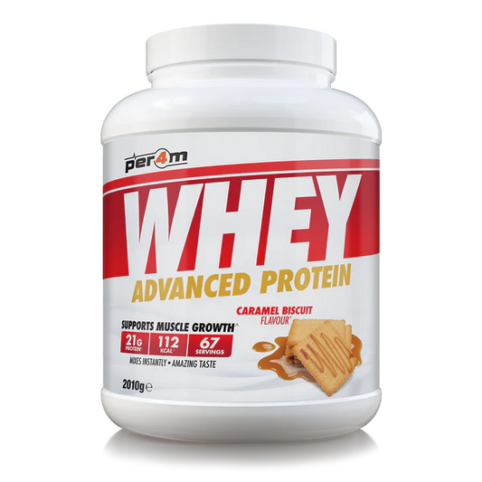Per4m Advanced Whey Protein 2.01kg Caramel Biscuit