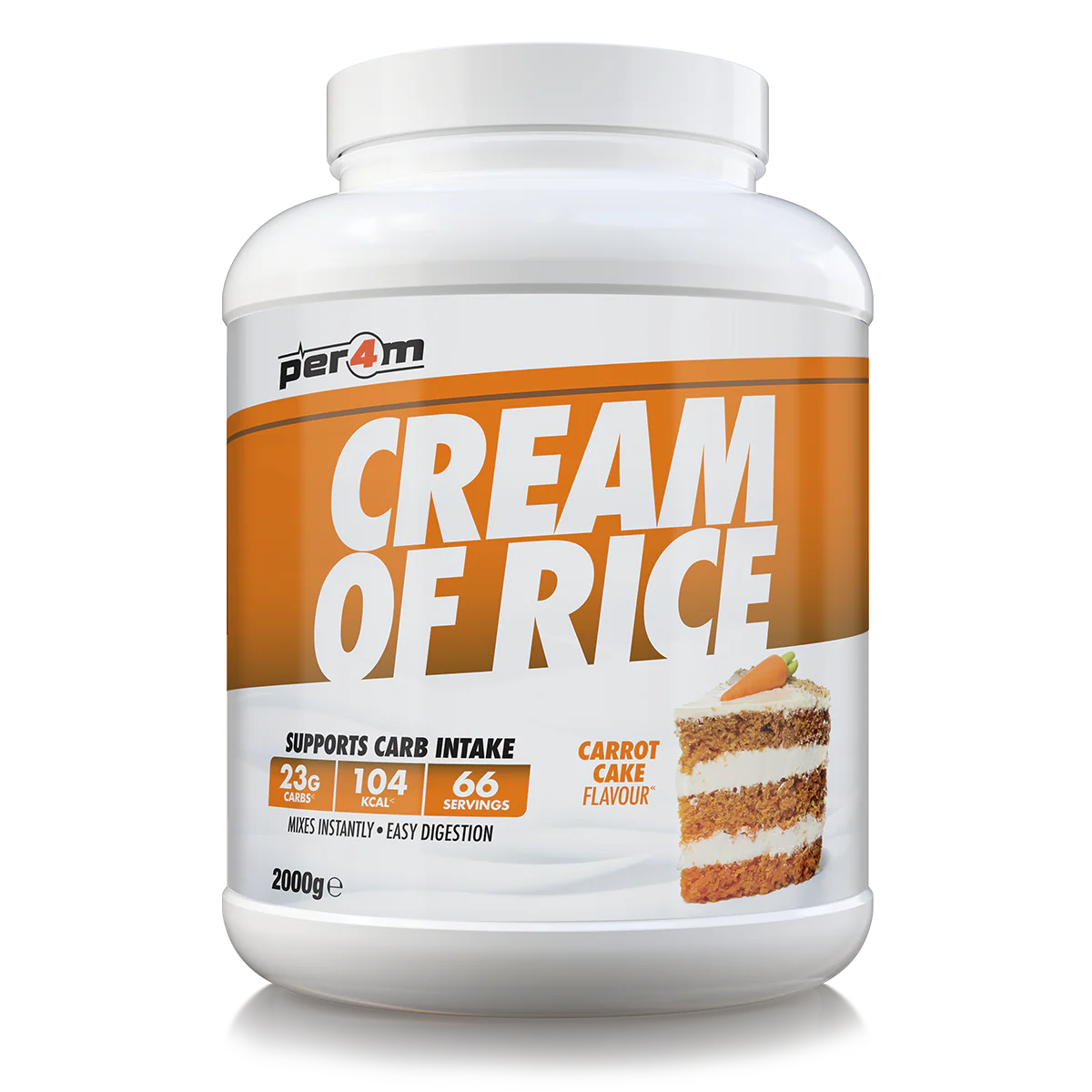 Per4m Cream of Rice 2kg Carrot Cake