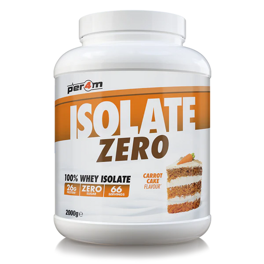 Per4m Isolate Zero 2kg Carrot Cake