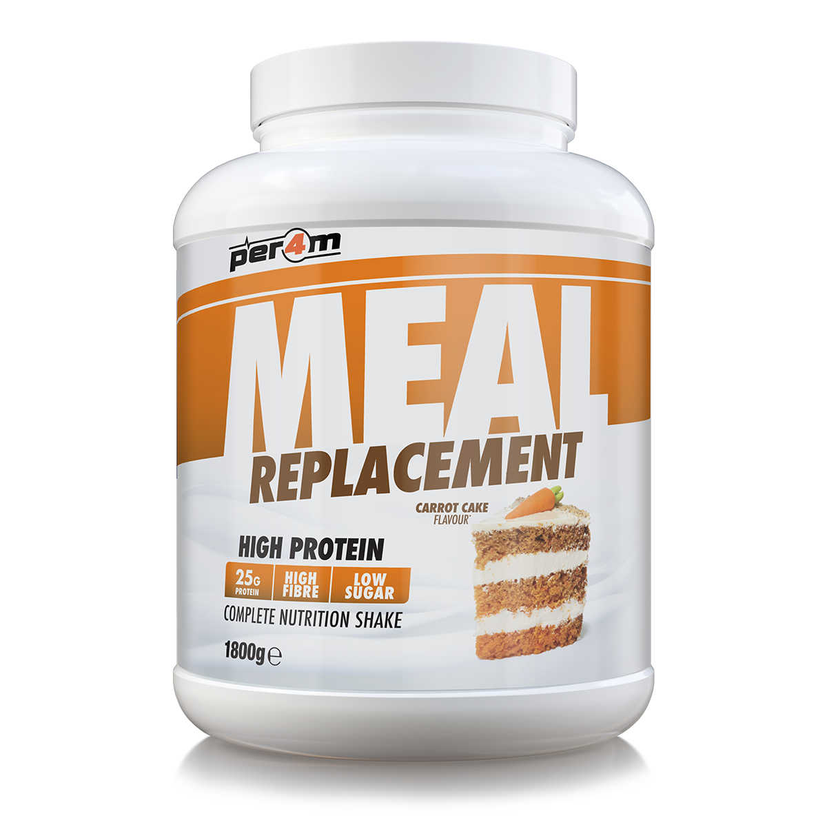 Per4m Meal Replacement 1.8kg - Carrot Cake