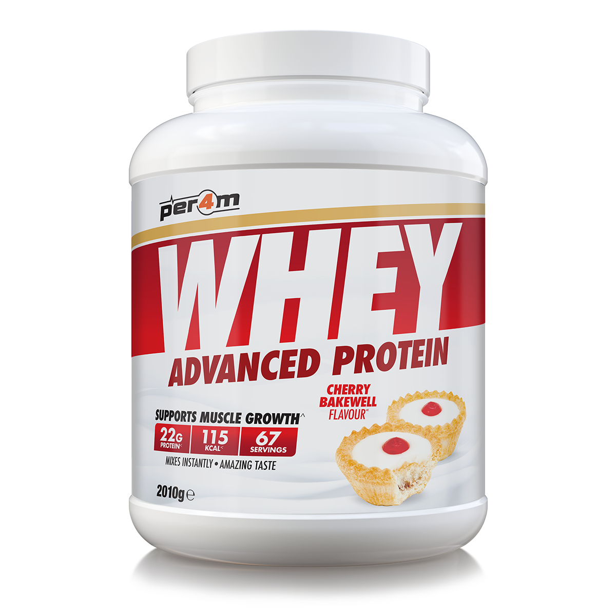 Per4m Advanced Whey Protein 2.01kg - Cherry Bakewell