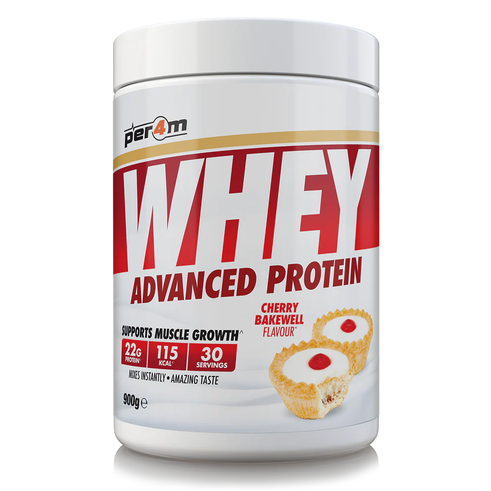 Per4m Advanced Whey Protein 900g Cherry Bakewell