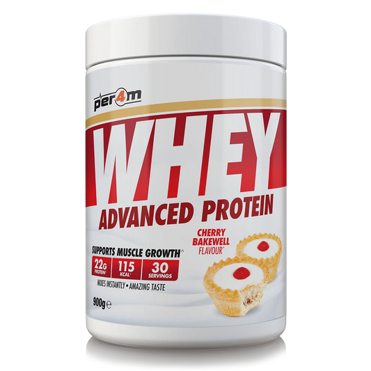 Per4m Advanced Whey Protein 900g Cherry Bakewell