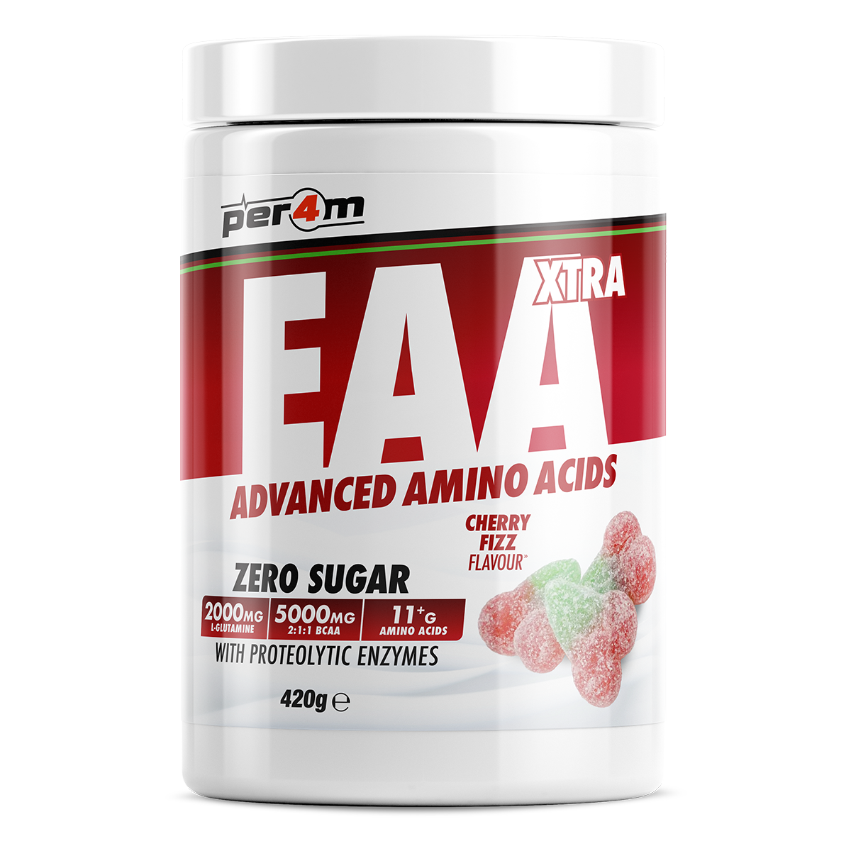 Per4m EAA Xtra 420g - Cherry Fizz