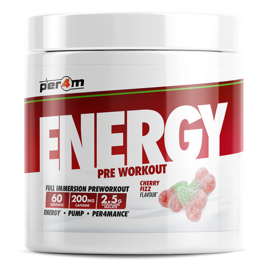 Per4m Energy Pre Workout 390g Cherry Fizz