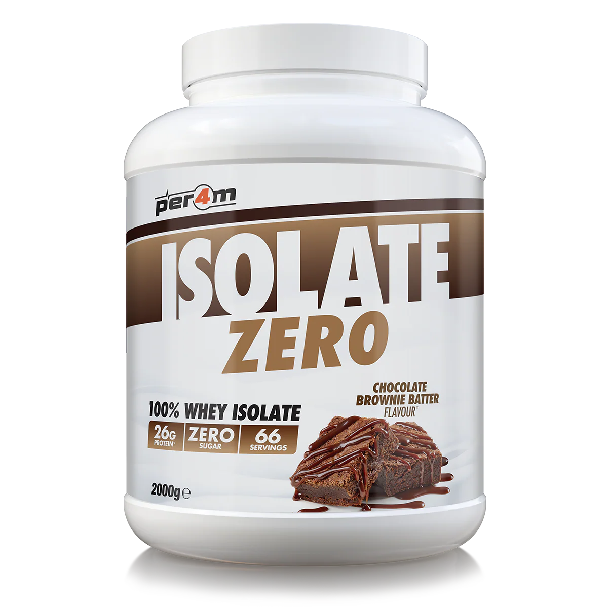 Per4m Isolate Zero 2kg Chocolate Brownie Batter