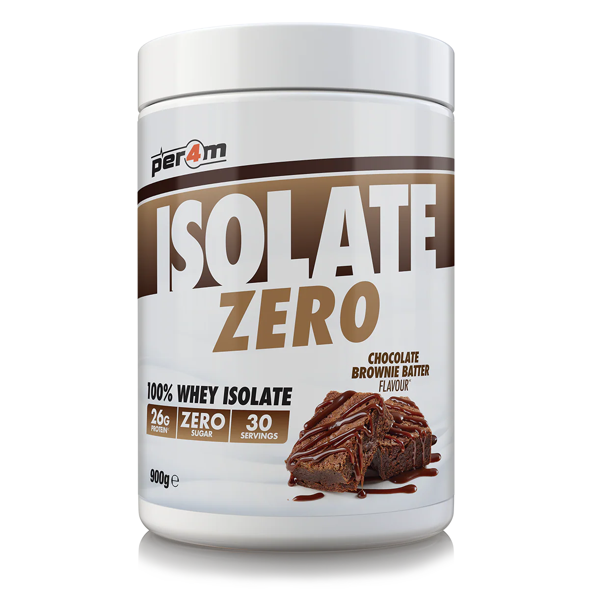 Per4m Isolate Zero 900g Choc Brownie Batter