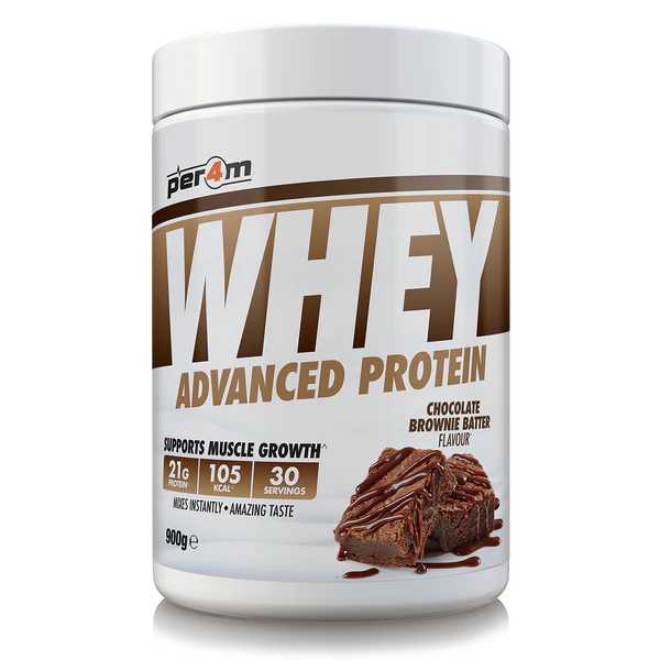 Per4m Advanced Whey Protein 900g Chocolate Brownie Batter