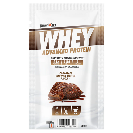 Per4m Advanced Whey Protein Sachet 30g Chocolate Brownie Batter