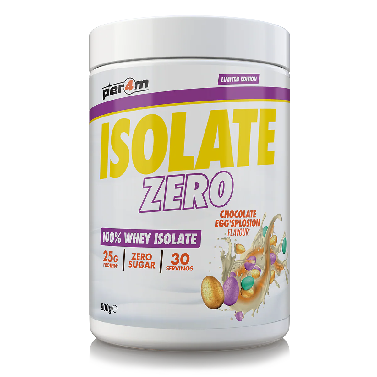 Per4m Isolate Zero 900g Chocolate Eggs'plosion (Limited Edition)
