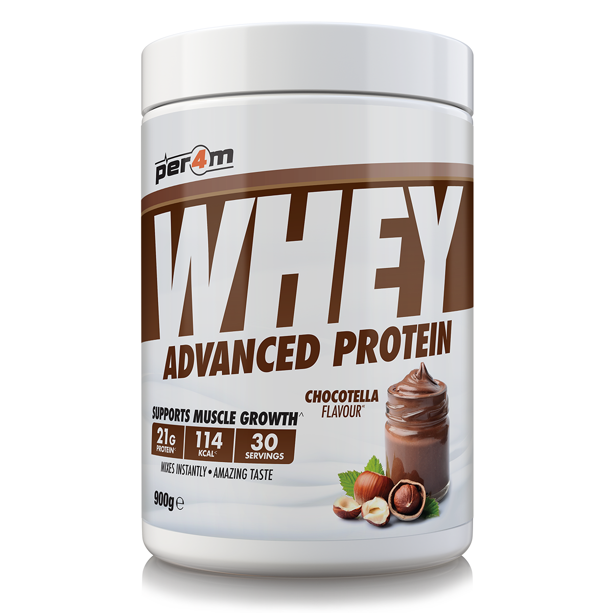 Per4m Advanced Whey Protein 900g - Chocotella
