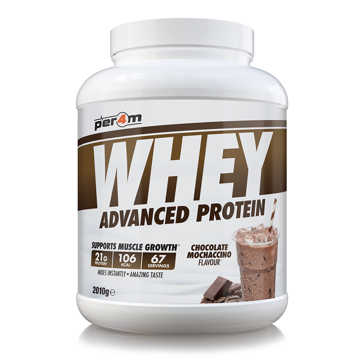 Per4m Advanced Whey Protein 2.01kg - Chocolate Mochaccino