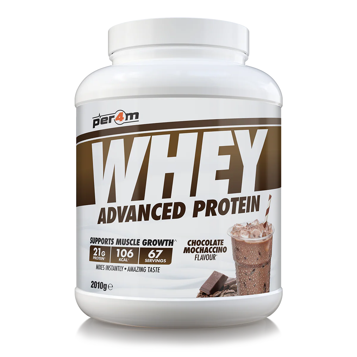 Per4m Advanced Whey Protein 2.01kg Chocolate Mochaccino