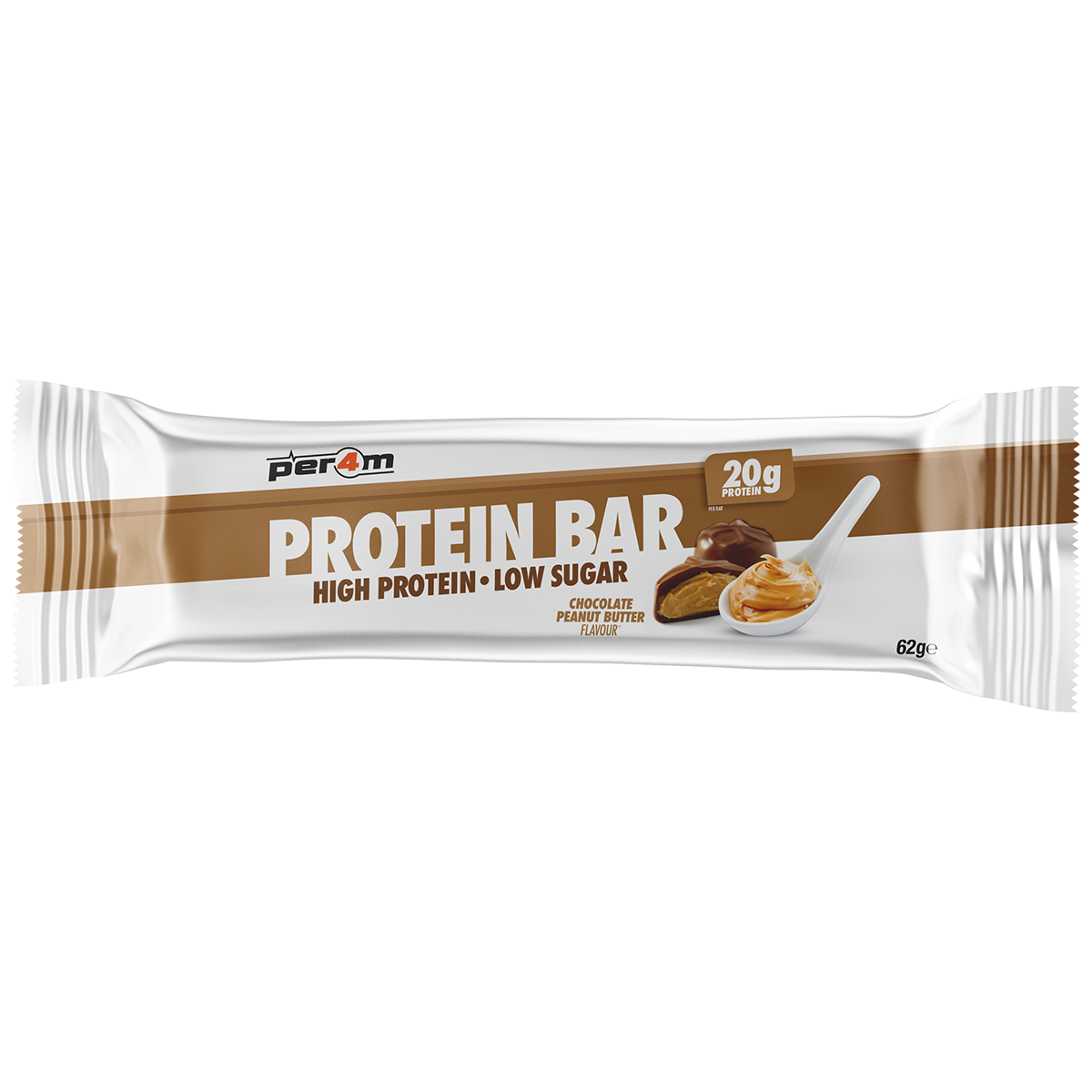 Per4m Protein Bar 62g - Chocolate Peanut Butter
