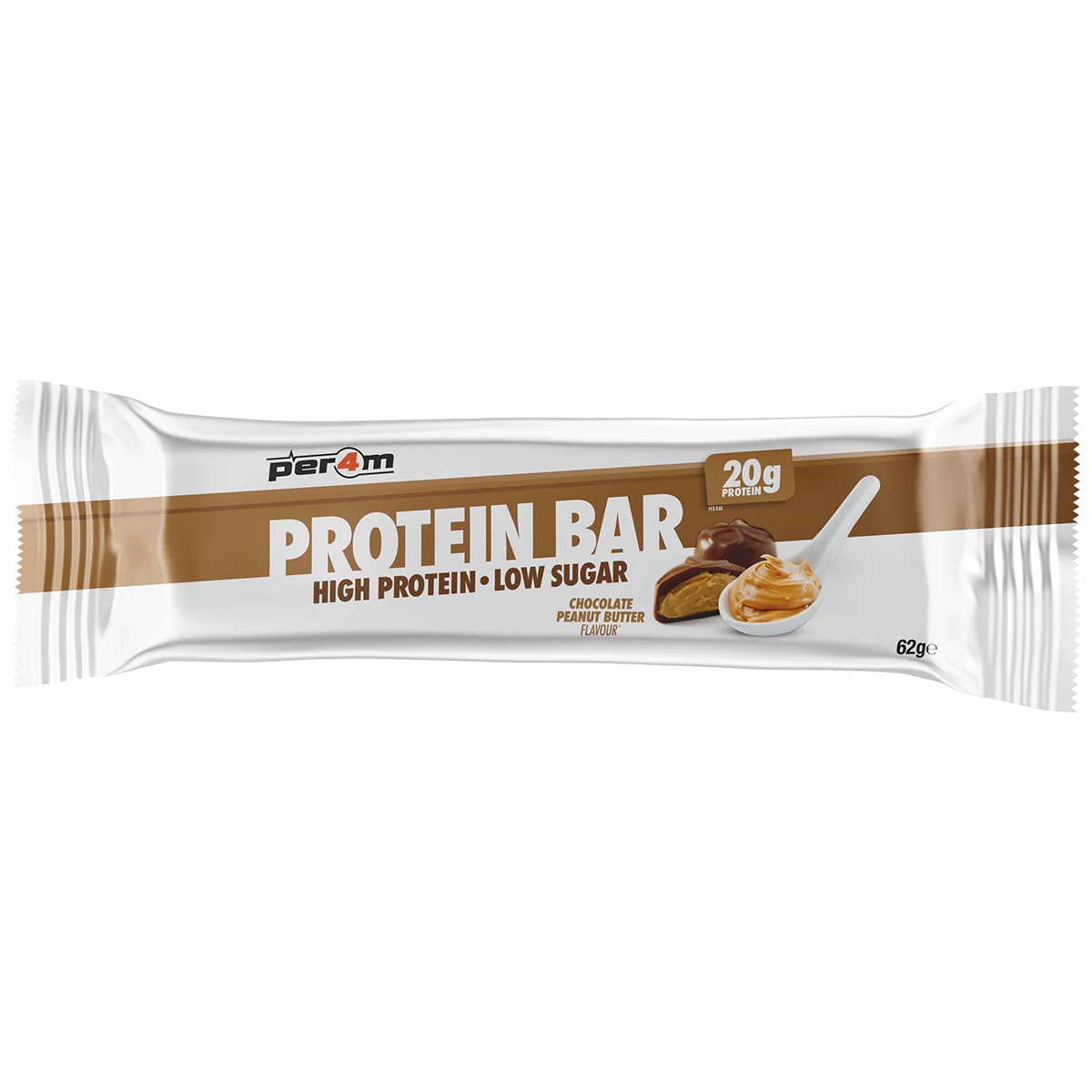 Per4m Protein Bar 62g Chocolate Peanut Butter