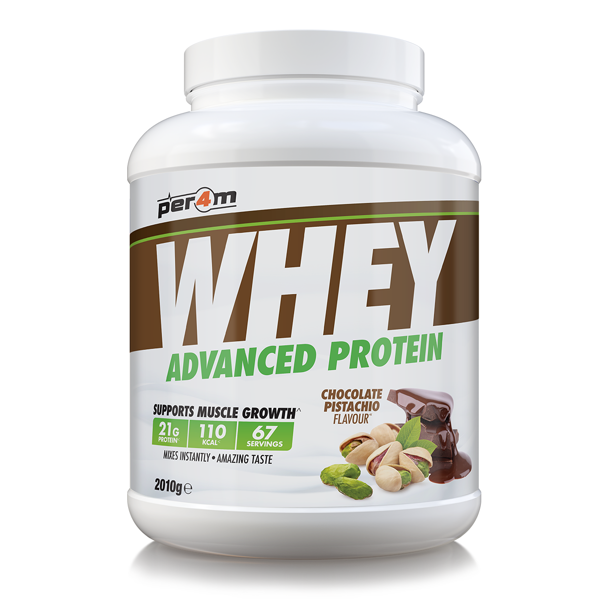 Per4m Advanced Whey Protein 2.01kg - Chocolate Pistachio