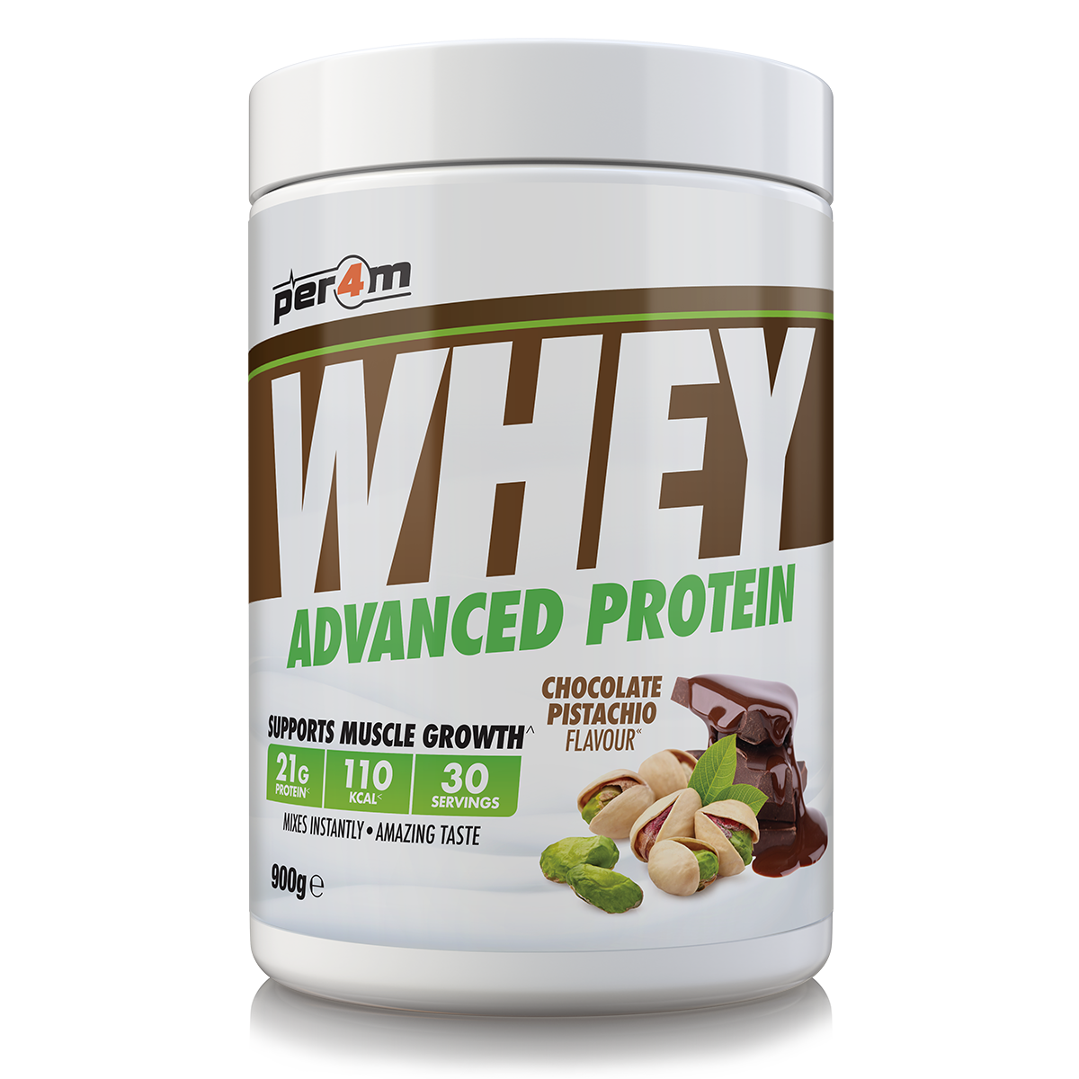 Per4m Advanced Whey Protein 900g - Chocolate Pistachio