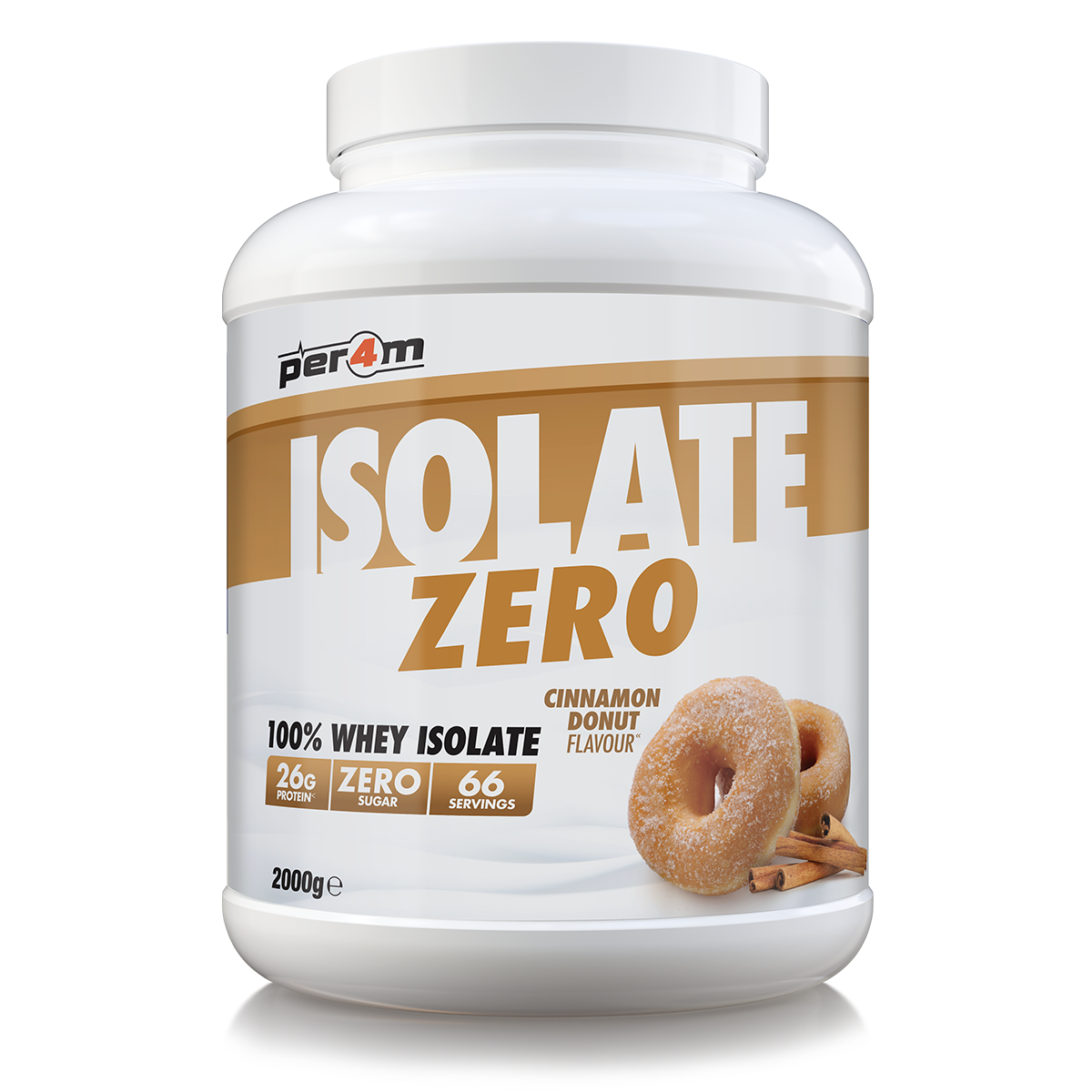 Per4m Isolate Zero 2kg - Cinnamon Donut
