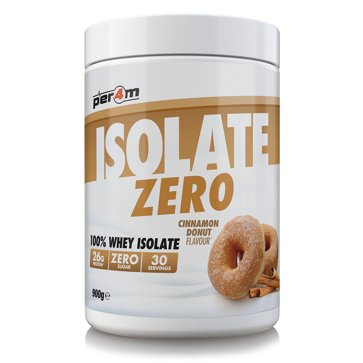 Per4m Isolate Zero 900g Cinnamon Donut