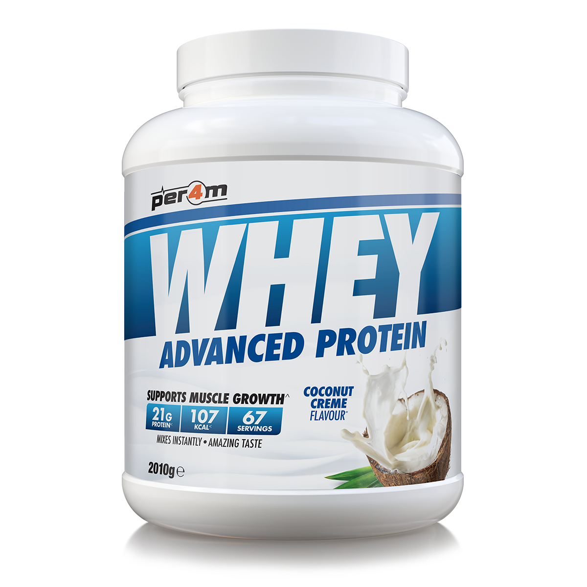Per4m Advanced Whey Protein 2.01kg - Coconut Creme