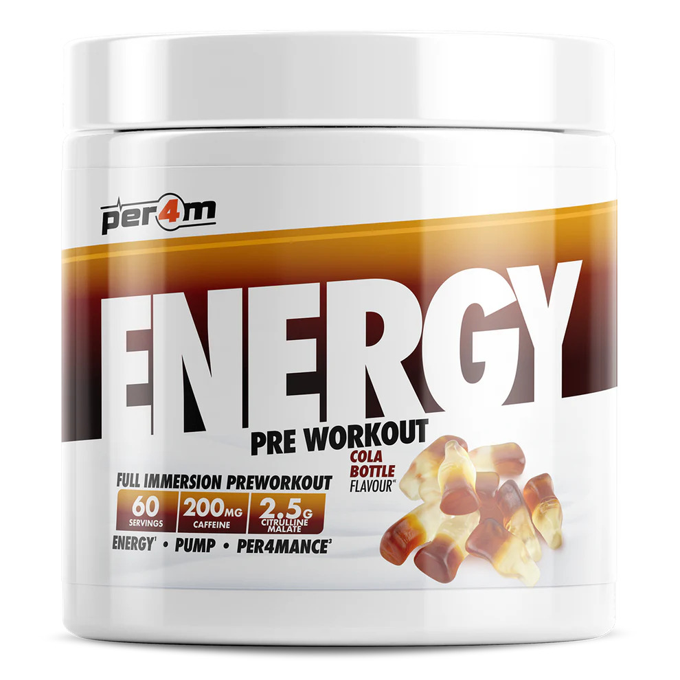 Per4m Energy Pre Workout 390g Cola Bottle