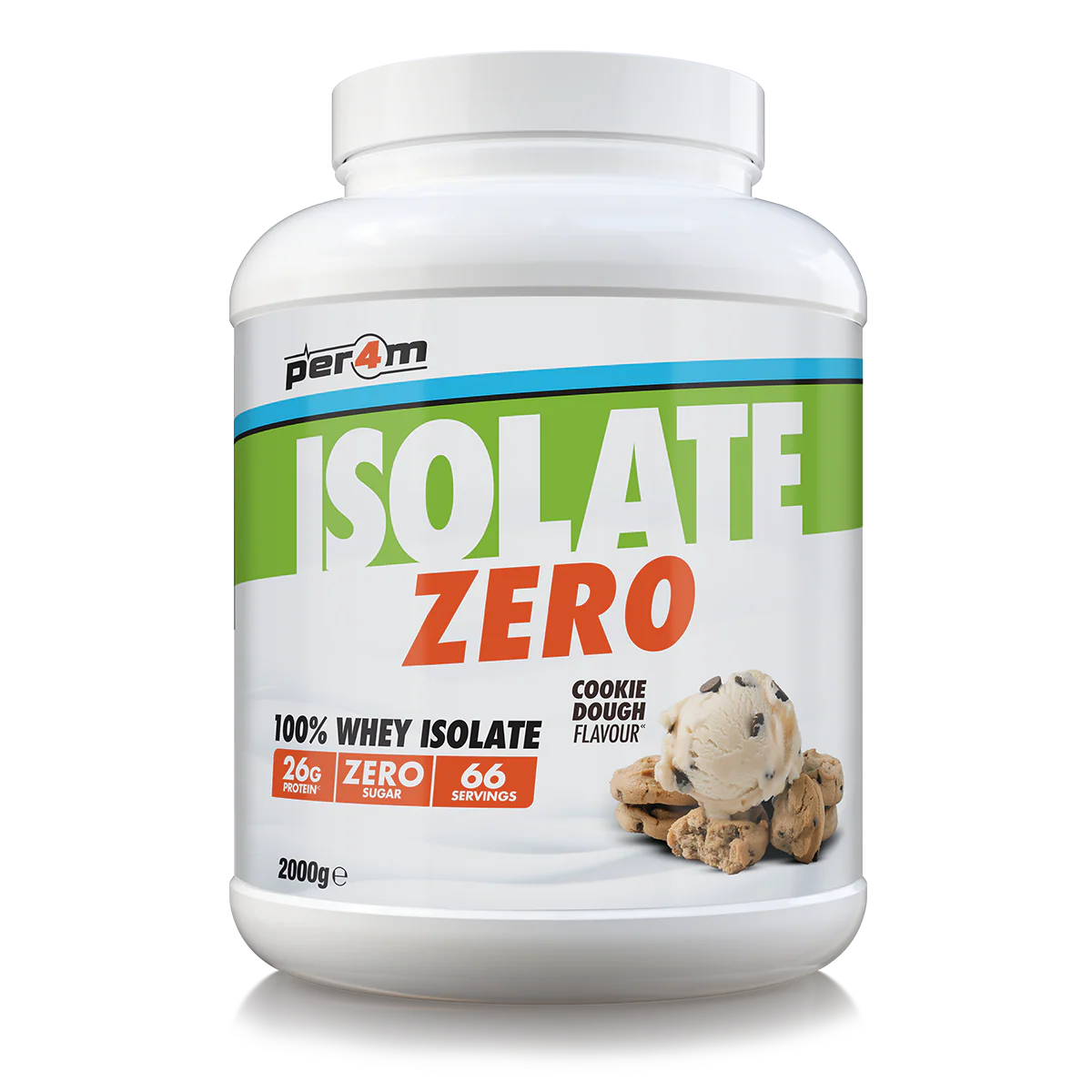 Per4m Isolate Zero 2kg Cookie Dough