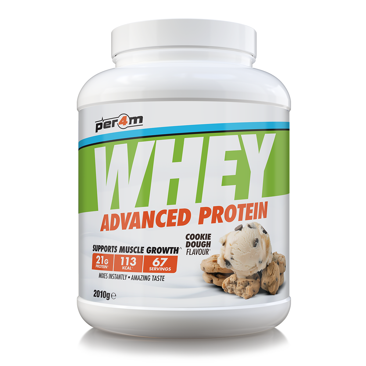 Per4m Advanced Whey Protein 2.01kg - Cookie Dough