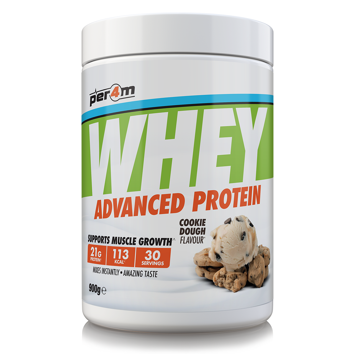 Per4m Advanced Whey Protein 900g - Cookie Dough
