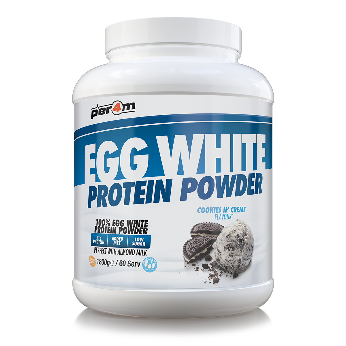 Per4m Egg Protein 1.8kg - Cookies N Cream
