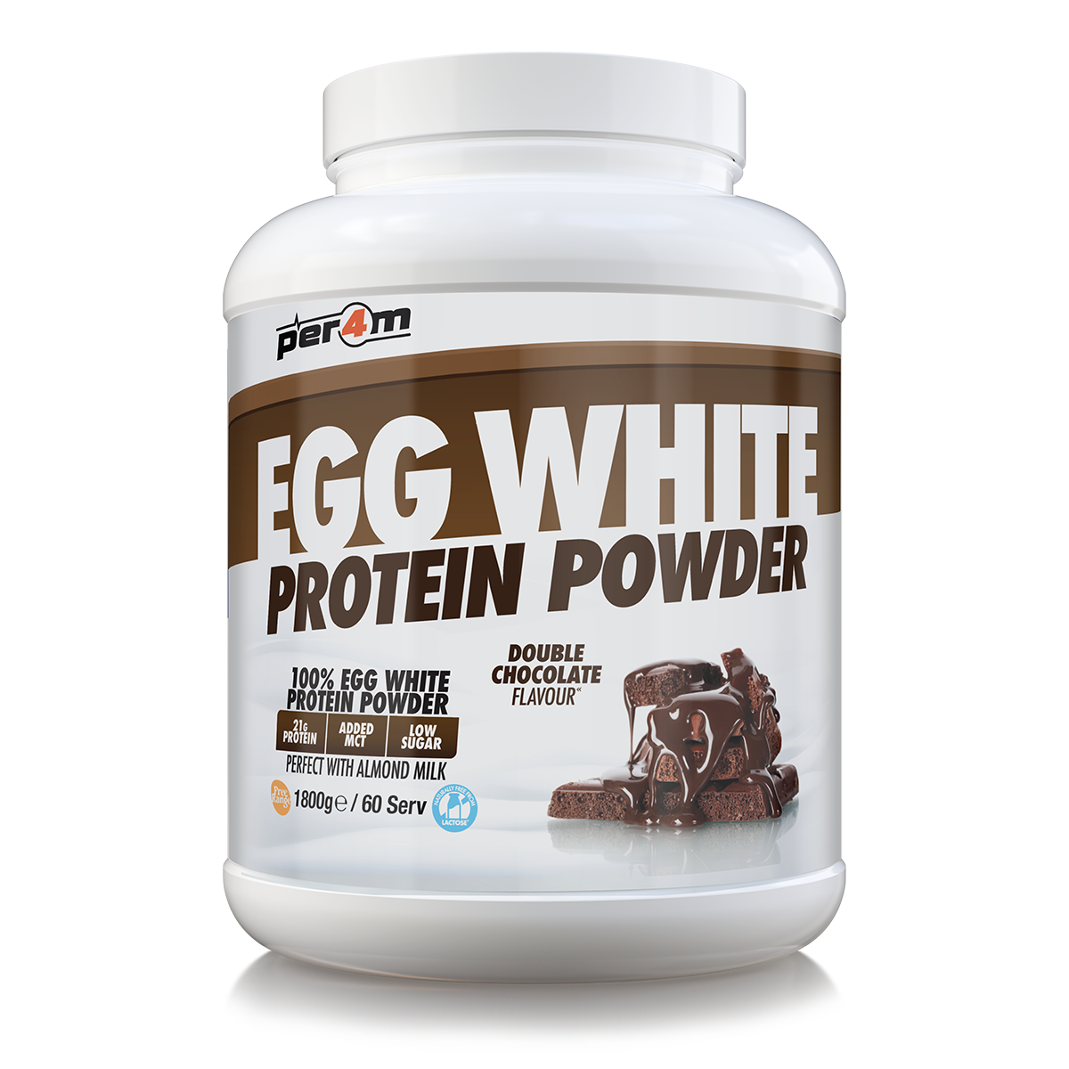 Per4m Egg Protein 1.8kg - Double Chocolate