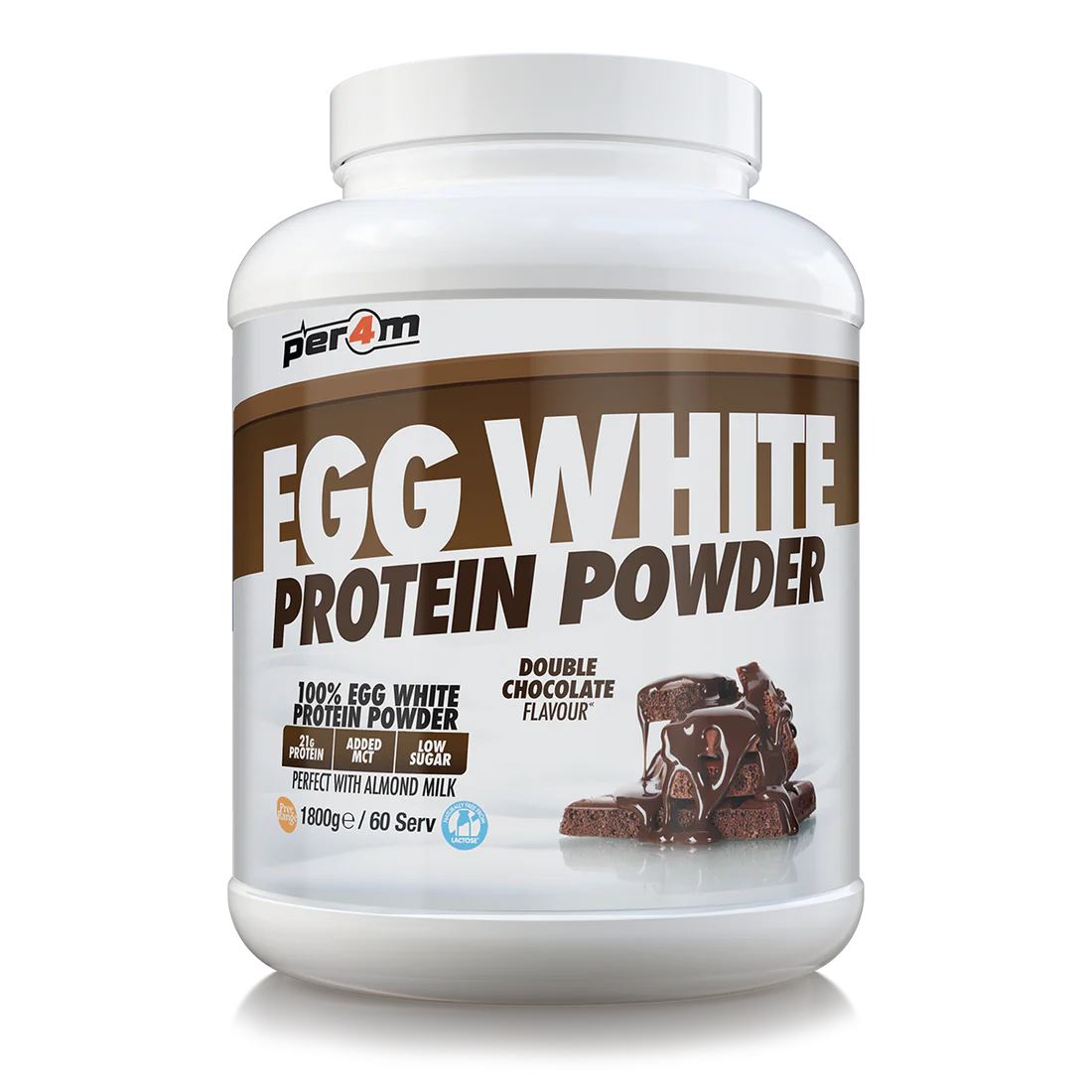 Per4m Egg Protein 1.8kg Double Chocolate