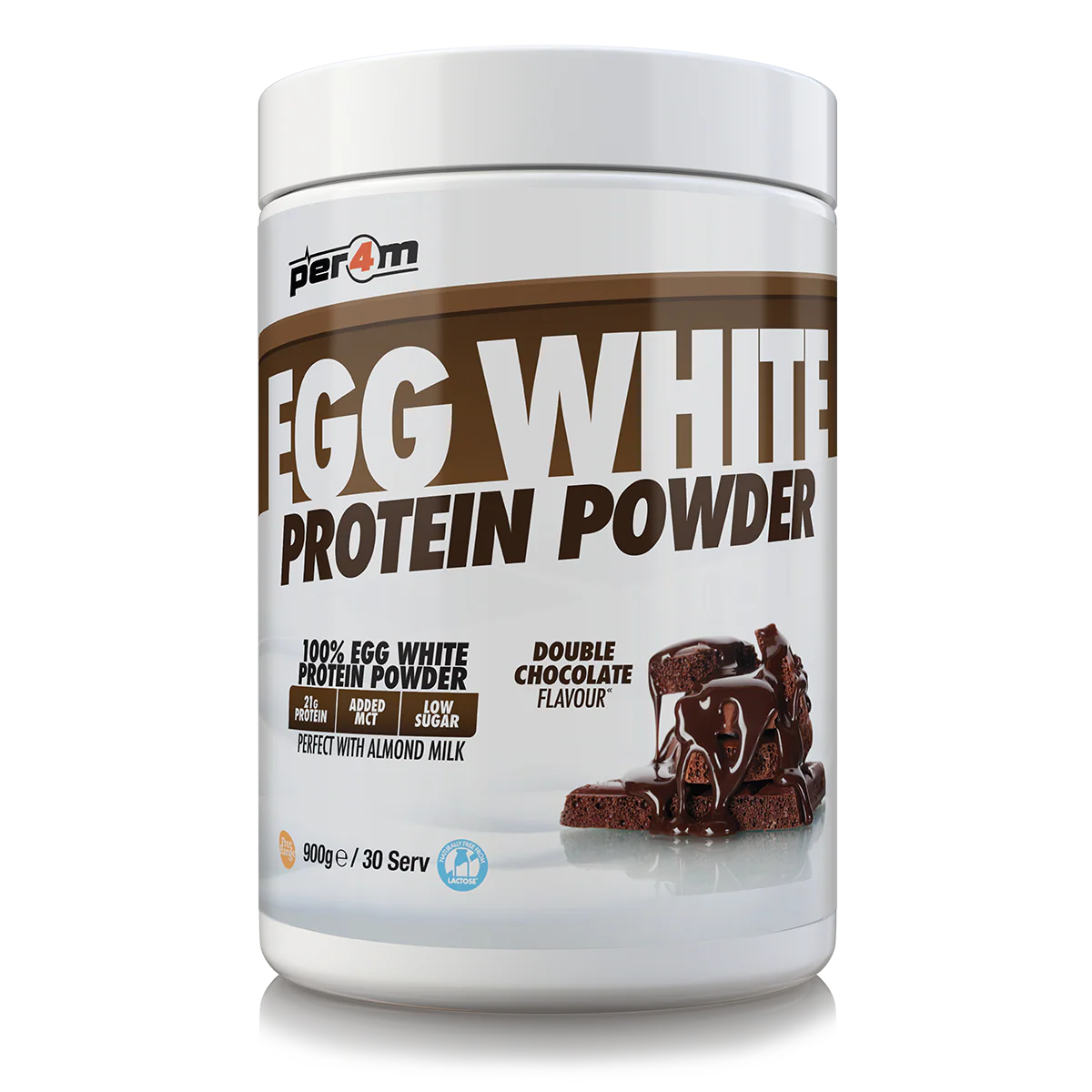 Per4m Egg Protein 900g Double Chocolate