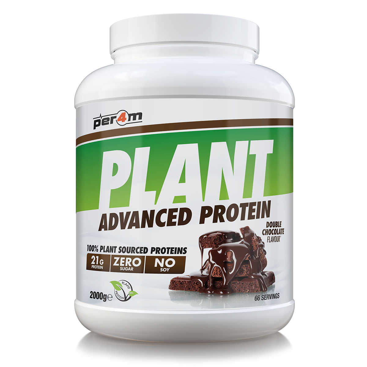 Per4m Plant Protein 2kg - Double Chocolate