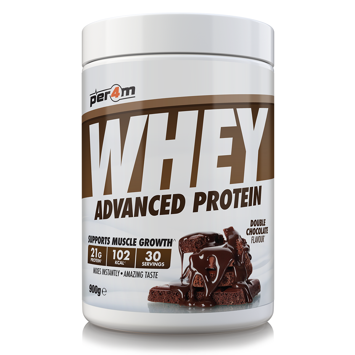 Per4m Advanced Whey Protein 900g - Double Chocolate