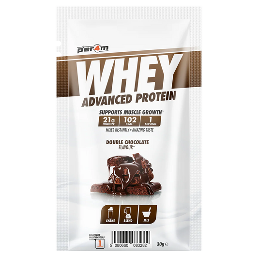 Per4m Advanced Whey Protein Sachet 30g Double Chocolate