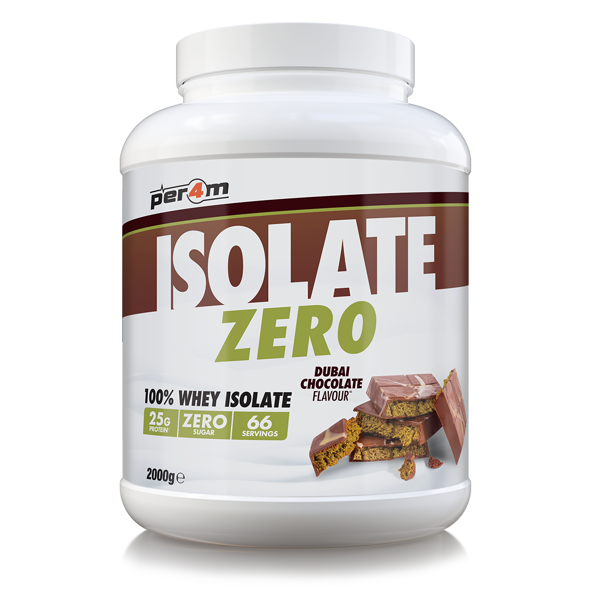 Per4m Isolate Zero 2kg - Dubai Chocolate