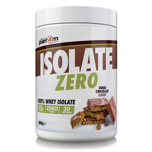 Per4m Isolate Zero 900g Dubai Chocolate