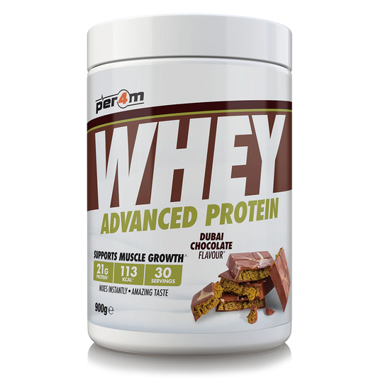 Per4m Advanced Whey Protein 900g Dubai Chocolate