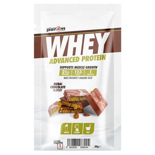 Per4m Advanced Whey Protein Sachet 30g Dubai Chocolate