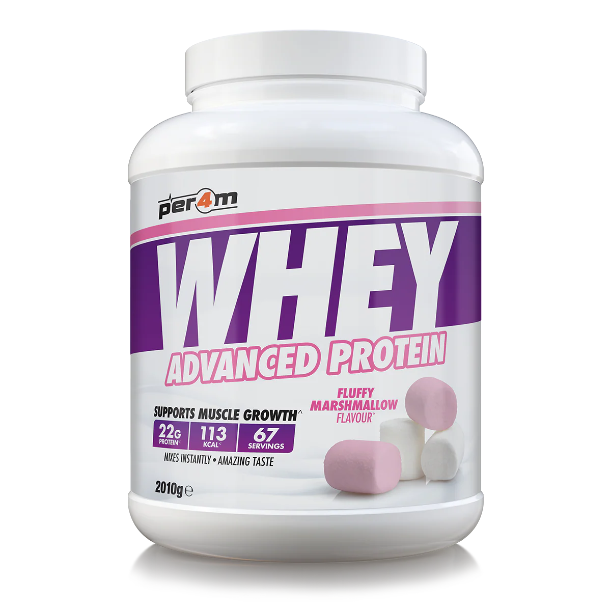 Per4m Advanced Whey Protein 2.01kg Fluffy Marshmallow