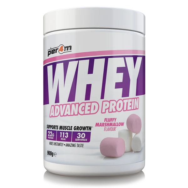 Per4m Advanced Whey Protein 900g Fluffy Marshmallow